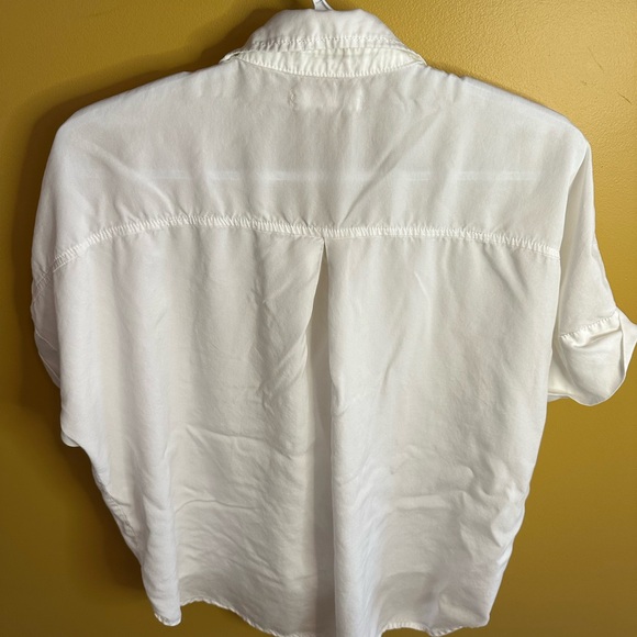 LOFT White Collared Shirt Lou & Grey - Picture 5 of 11